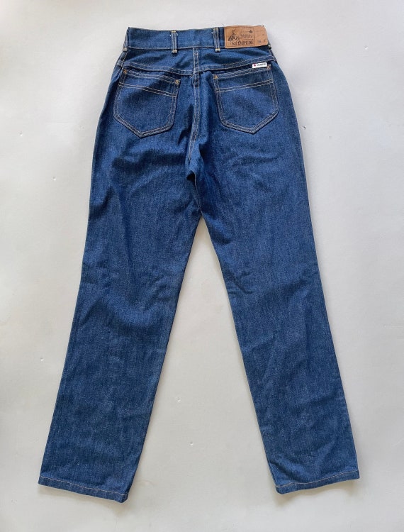 Vtg 80s STAMPEDE WESTERN_WEAR JEANS NWOT 24x30