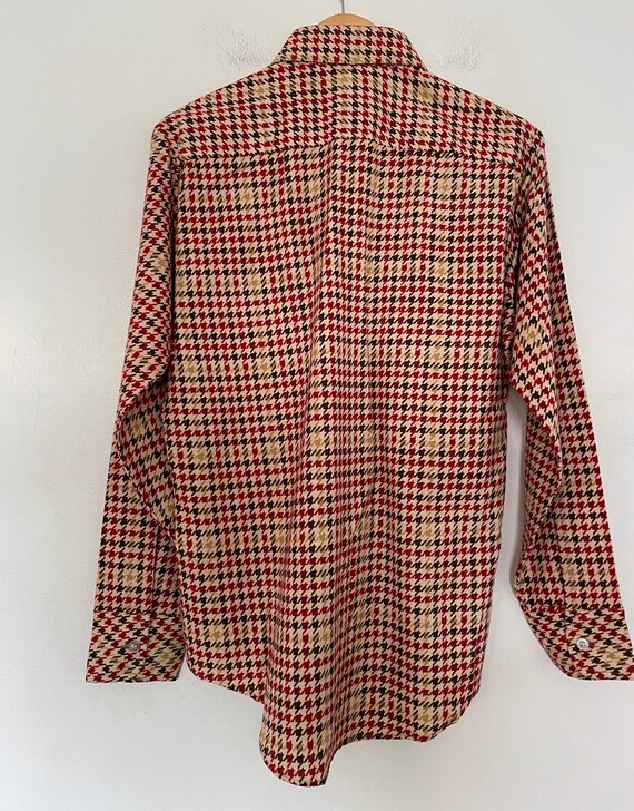 VTG Deadstock 80s HOUNDSTOOTH Campus BUTTON_UPS - image 6