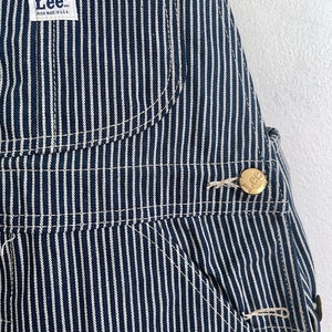 WOW. Vtg 40s Deadstock LEE HICKORY_STRIPE Utilility OVERALLS 33x30 - Etsy