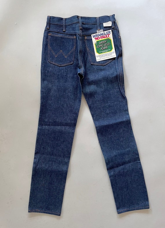 VTG 80s Deadstock DADDY_LONG_LEGS Dark Wash WRANGL