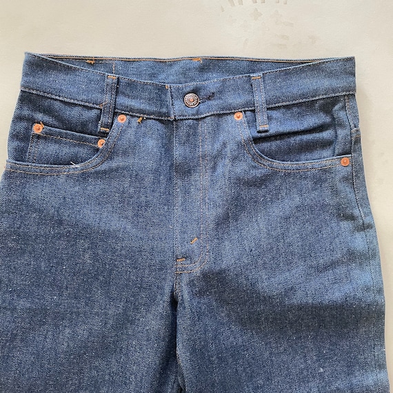 VTG 70s Deadstock 717-0613 Riveted LEVIS JEANS 29… - image 3