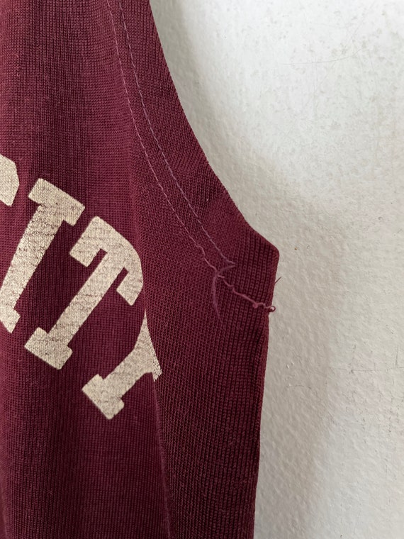 VTG 50s "Garden City" BASKETBALL JERSEY/Bodysuit Gem