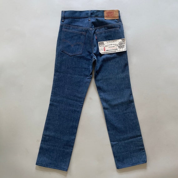 VTG 70s Deadstock 717-0613 Riveted LEVIS JEANS 29… - image 5