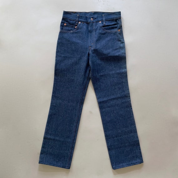 VTG 70s Deadstock 717-0613 Riveted LEVIS JEANS 29… - image 2