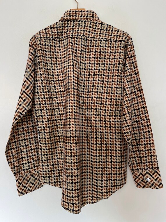 VTG Deadstock 80s HOUNDSTOOTH Campus BUTTON_UPS - image 10