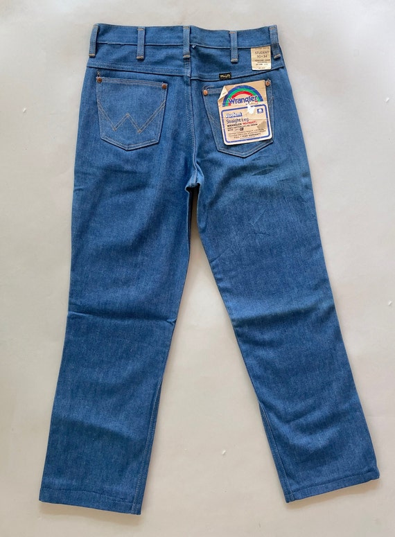 VTG 70s Deadstock WRANGLER NO_FAULT Straight Leg … - image 2