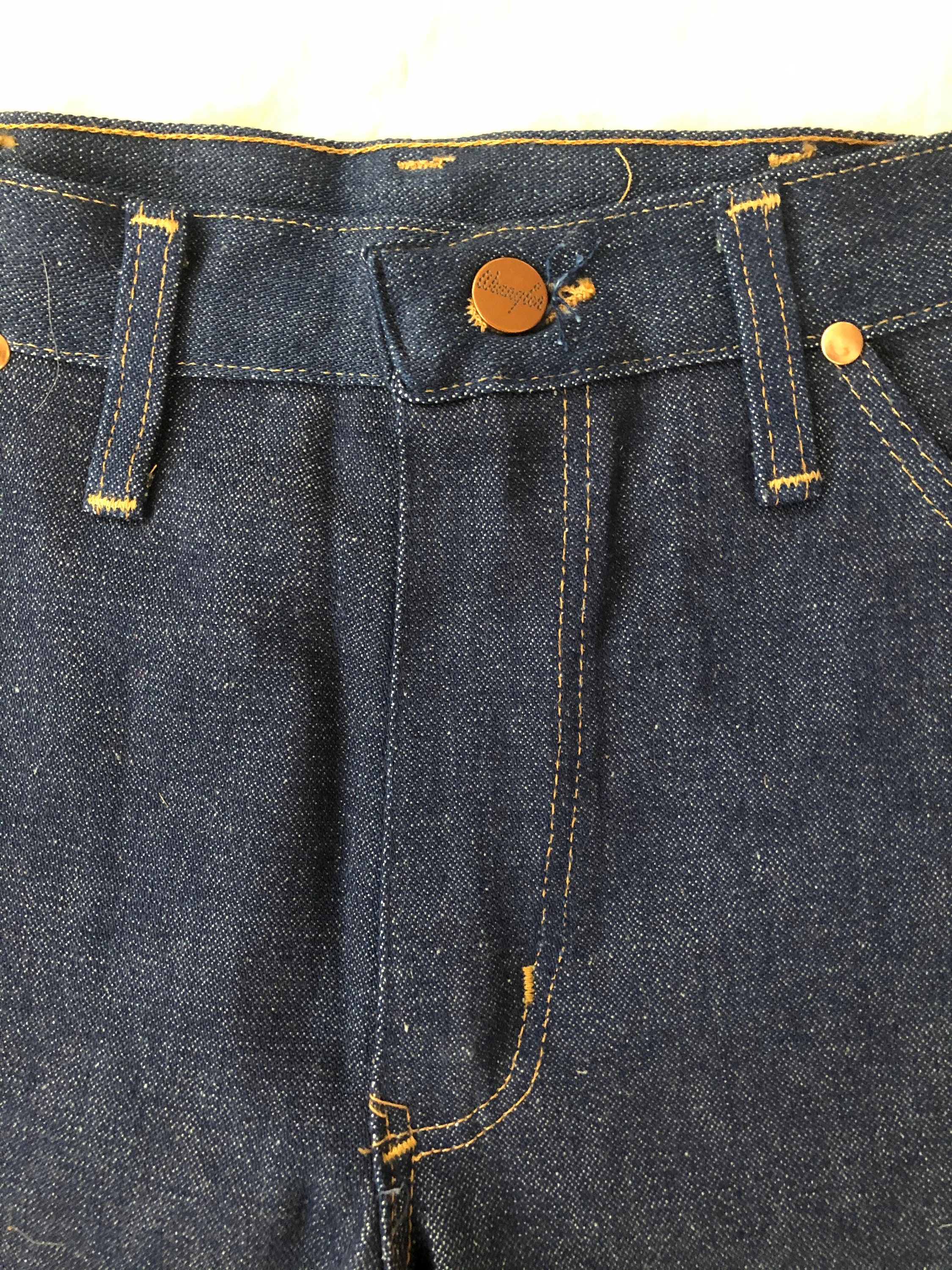 VTG 70s Deadstock WRANGLER Student Jeans/denim 28 X 31 | Etsy