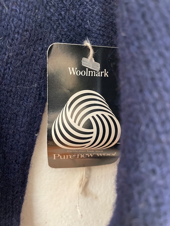 VTG 80s Deadstock Fair Isle Scottish WOOL SWEATER - image 8