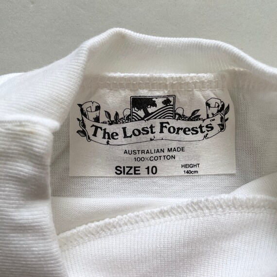 VTG Deadstock THE_LOST_FORESTS Cotton T_SHIRTS - image 5