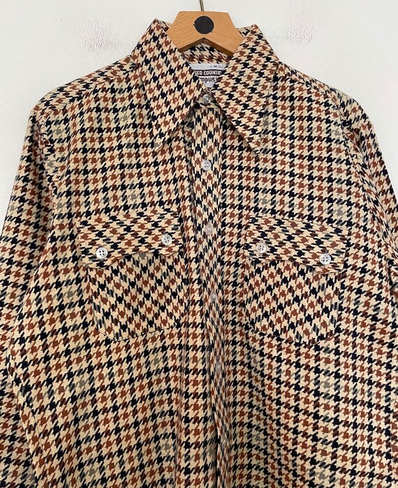 VTG Deadstock 80s HOUNDSTOOTH Campus BUTTON_UPS - image 9