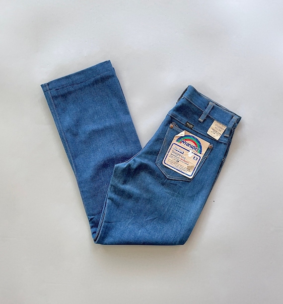 VTG 70s Deadstock WRANGLER NO_FAULT Straight Leg … - image 1