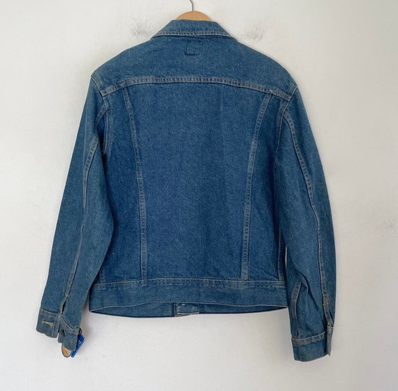 VTG 80s Deadstock LEE_RIDERS Denim/Jean JACKET - image 7