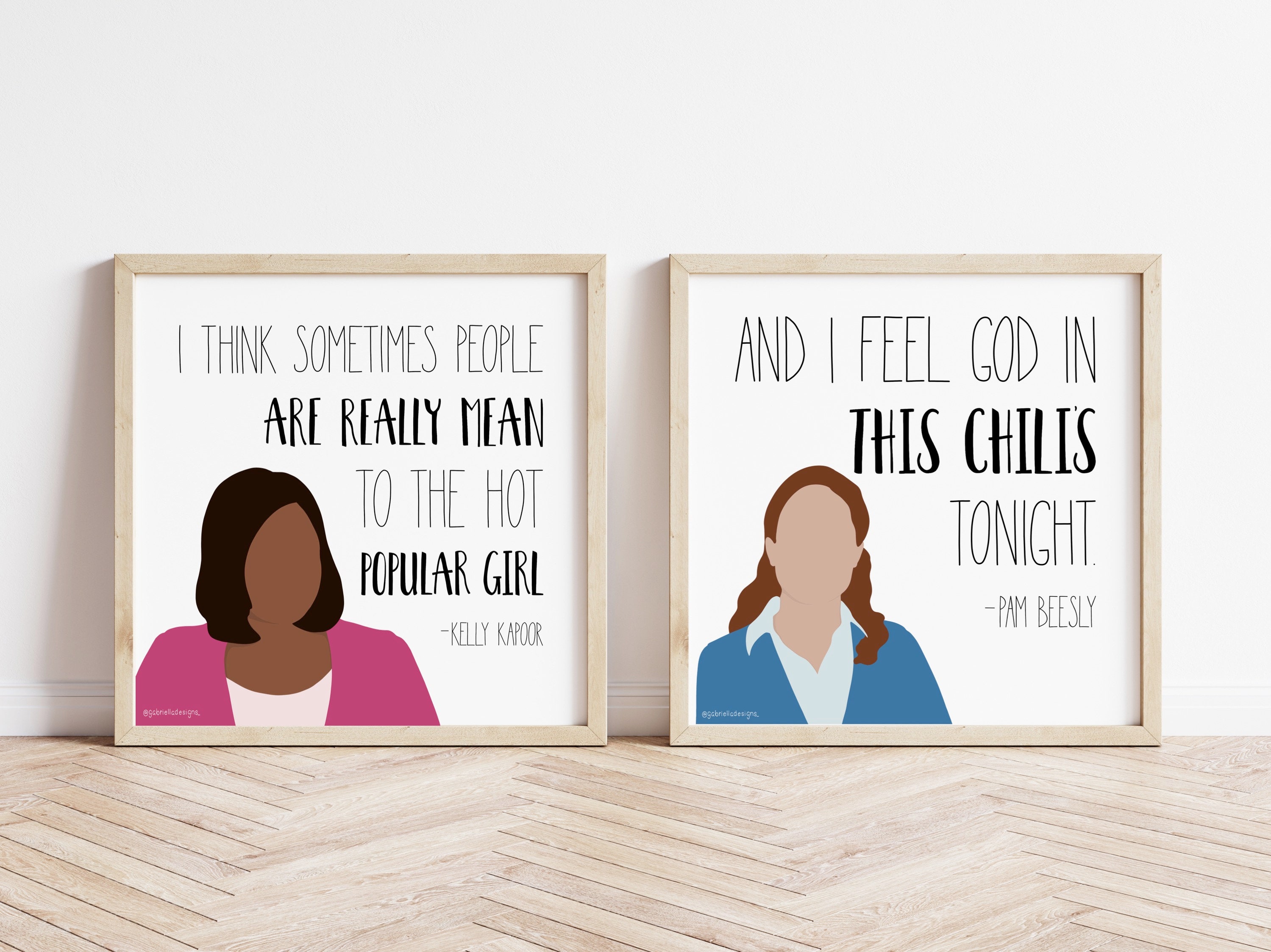 The Office Kelly Kapoor Quote Art Print Instant Download Etsy España
