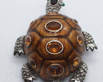 New Wall turtle brooch BHAW09
