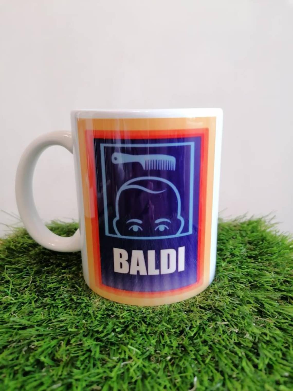 Personalised Baldi Mug Aldi Logo 11oz Mugs DISHWASHER Etsy