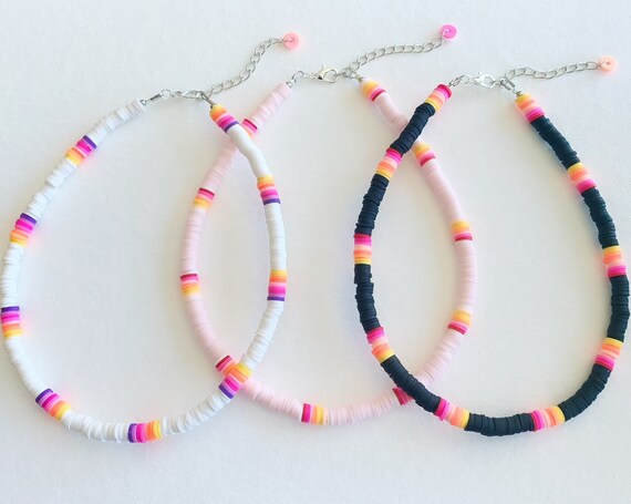 Sunset bead necklace discount