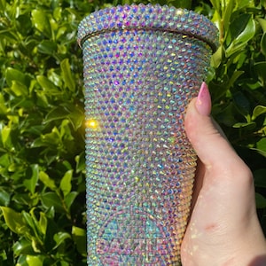 Rhinestone Smoothie Tumbler