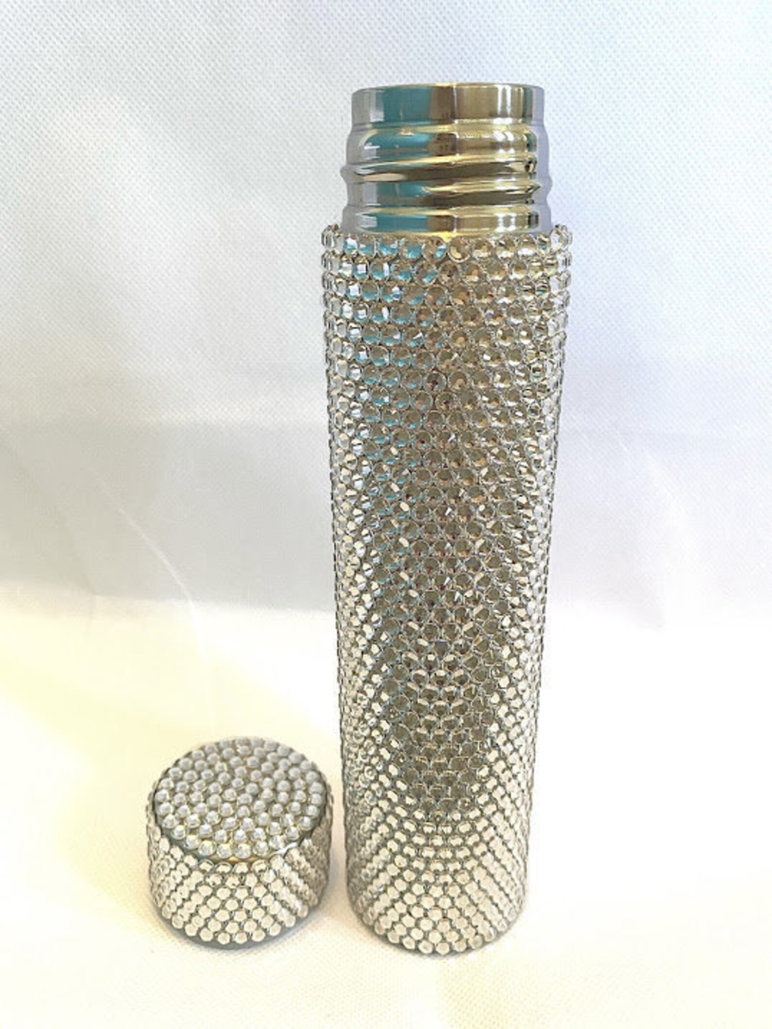 Rhinestone Skinny Water Bottle Etsy Australia