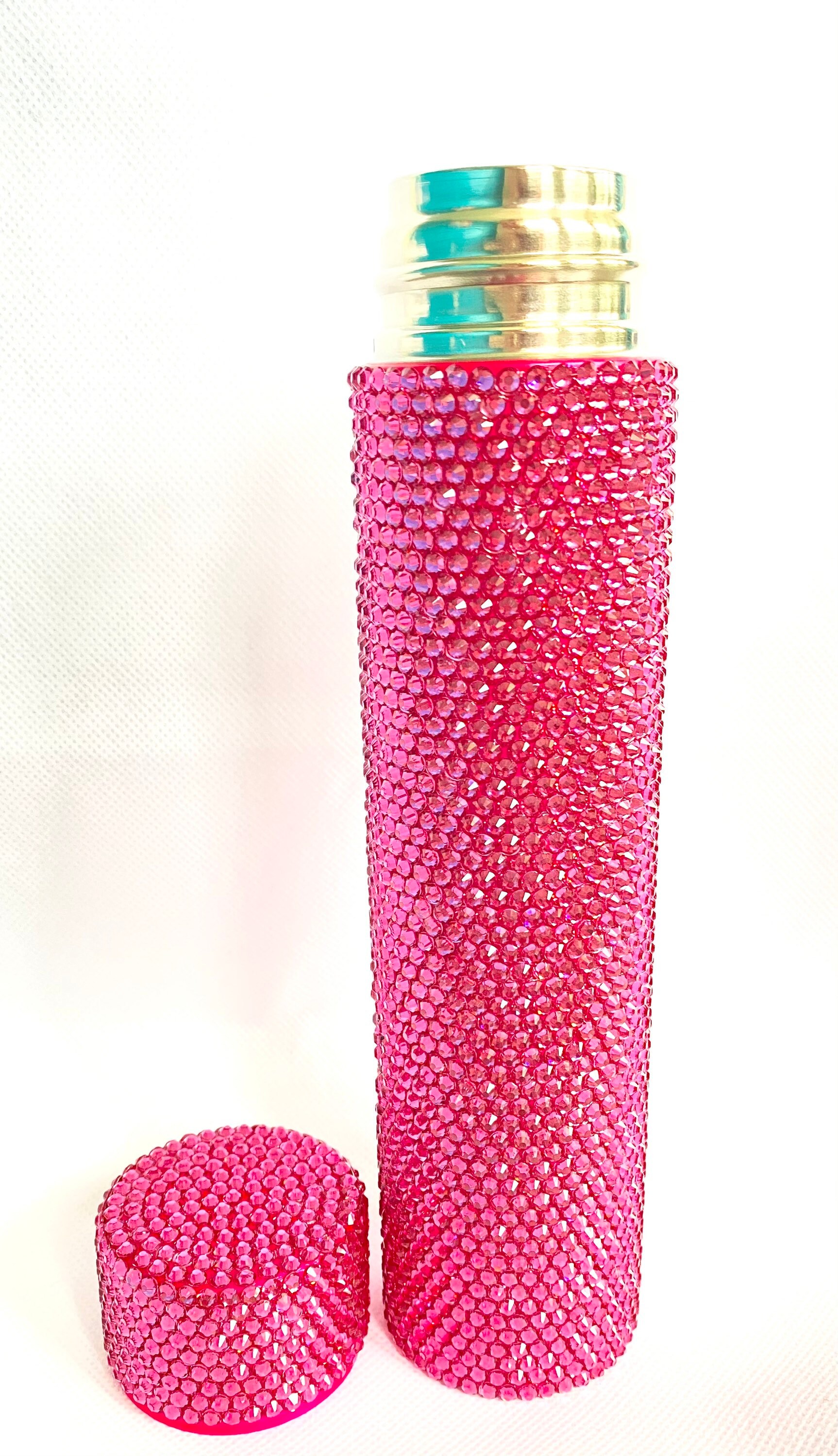 Rhinestone Skinny Water Bottle 230ml Etsy