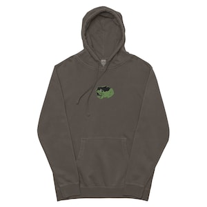 Whites Tree Frog pigment-dyed hoodie