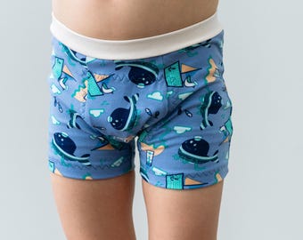 Boxer per ragazzi per incontinenza con parte anteriore impermeabile adatti per perdite di urina lievi