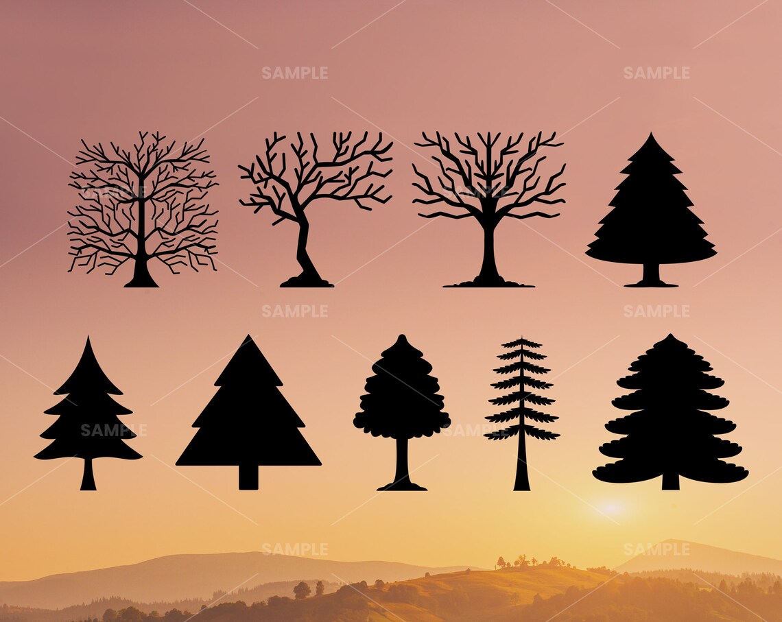 18 Tree SVG Bundle Tree SVG Bundle Tree Svg Tree - Etsy Canada