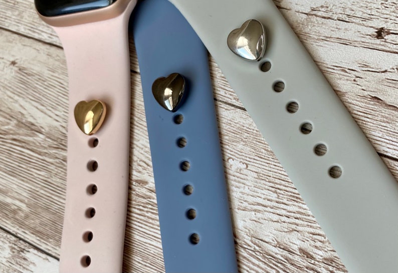 Watch Charm Band Charm Smart Watch Heart Charm Watch Etsy