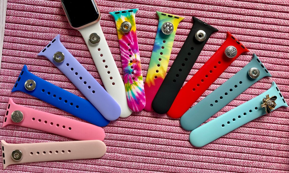 Custom Apple Watch Band Customizable Watch Bands Unique Snap Etsy