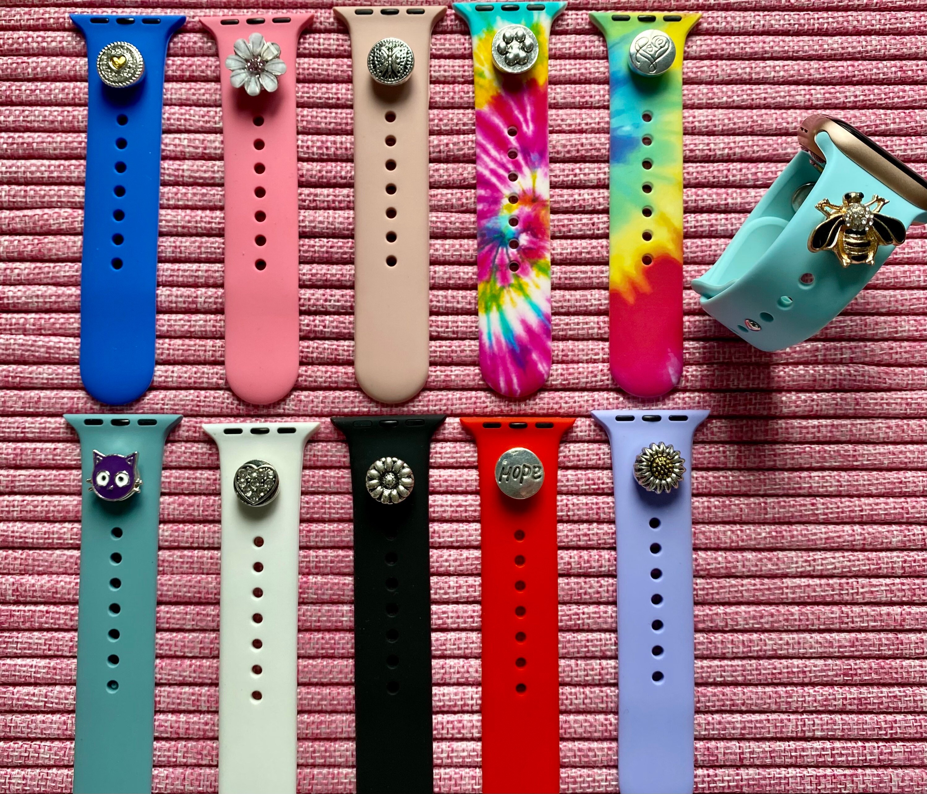 Custom Apple Watch Band Customizable Watch Bands Unique Snap Etsy