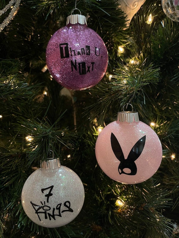 Ariana Grande Inspired Christmas Ornament S Etsy
