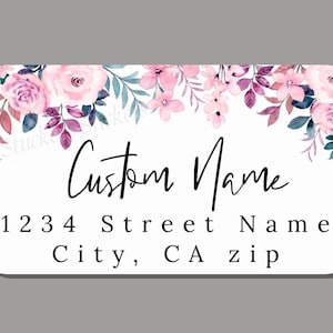 Address Labels, Custom Return Address Labels, Personalized Stickers with Your Address