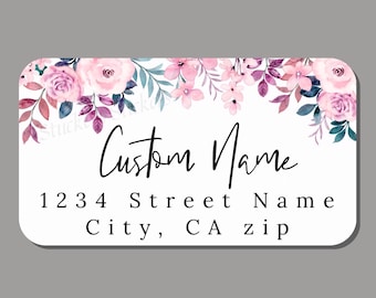 Address Labels, Custom Return Address Labels, Personalized Stickers with Your Address