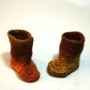 PDF Pattern - Easy Crocheted Baby Booties