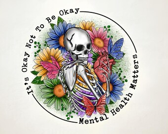 Está bien no estar bien Salud mental PNG, Está bien no estar bien PNG, Tú importas PNG, Amor propio Png, Retro Png