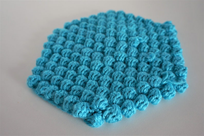 The Hexagon Bobble Stitch Pattern image 3