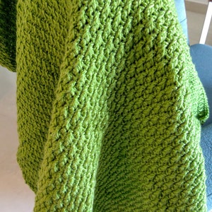 The alpine stitch baby blanket pattern image 2