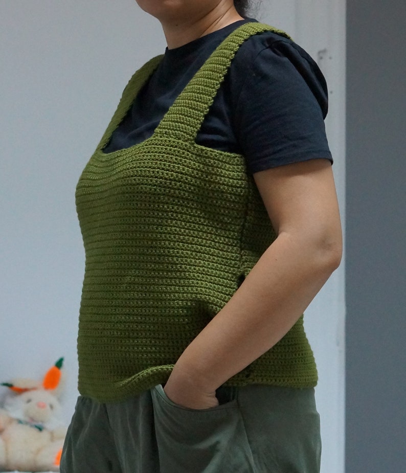 Sleeveless Top Crochet Pattern Etsy