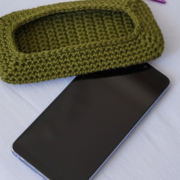 Mobile phone sleeve crochet pattern