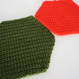 The single crochet hexagon Pattern image 1