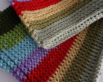 The textured baby blanket pattern