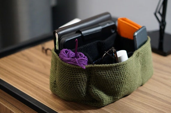 Handbag Organizer Crochet Pattern Etsy