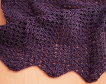 Granny Ripple shawl crochet pattern