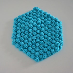 The Hexagon Bobble Stitch Pattern image 1