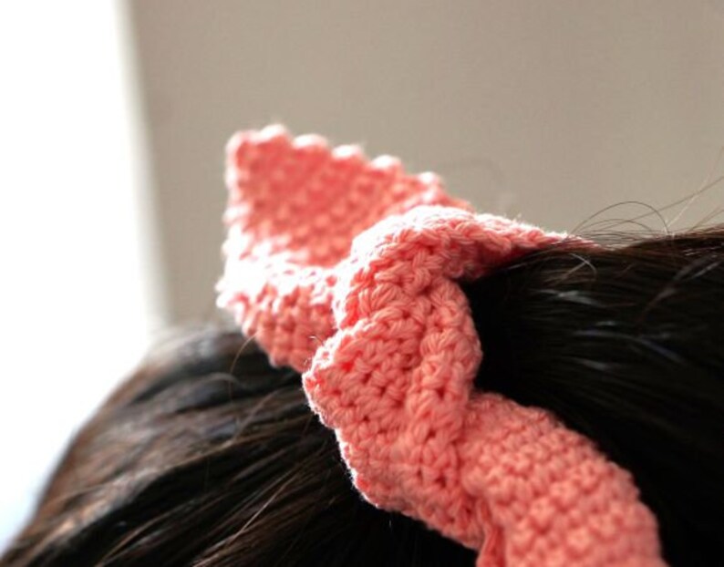 Hair Tie Crochet Pattern Etsy