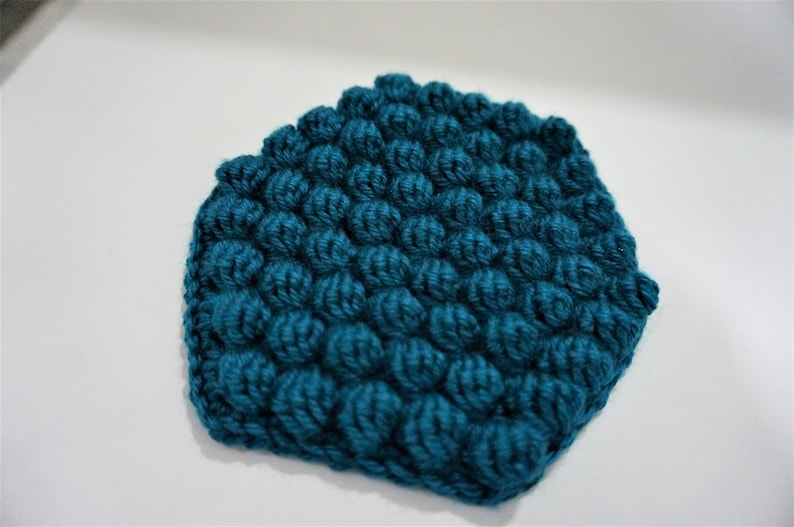 The Hexagon Bobble Stitch Pattern image 4