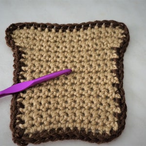 Coaster toast crochet Pattern image 1