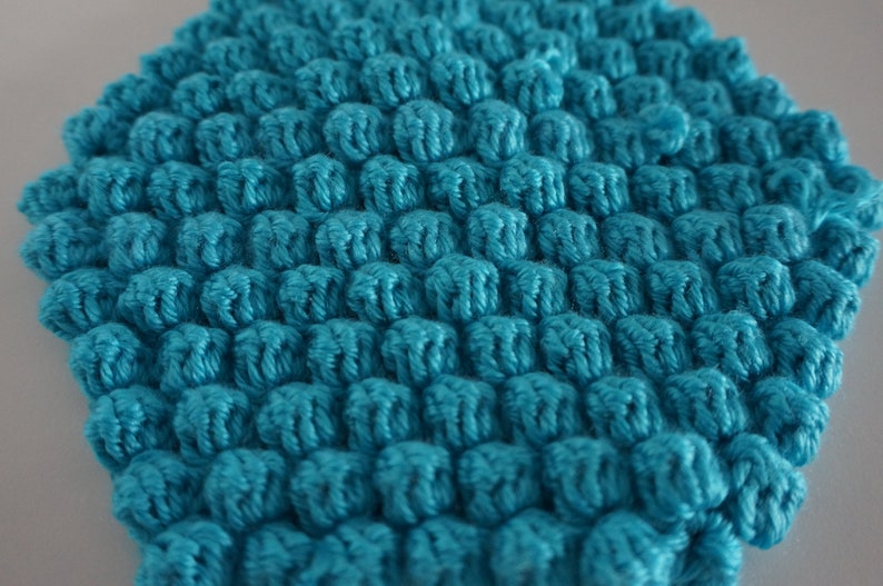 The Hexagon Bobble Stitch Pattern image 2