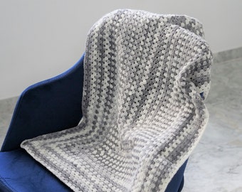 The granny rectangle blanket pattern