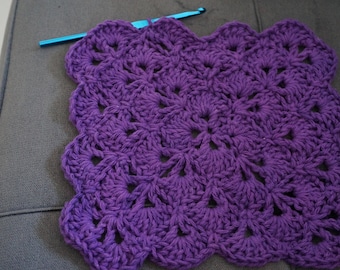 German shell stitch crochet pattern