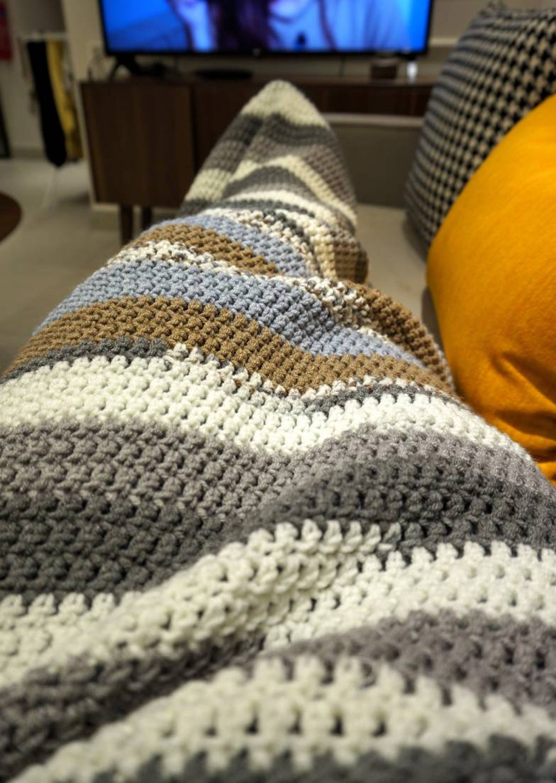 The Adult Cocoon Blanket Pattern Etsy